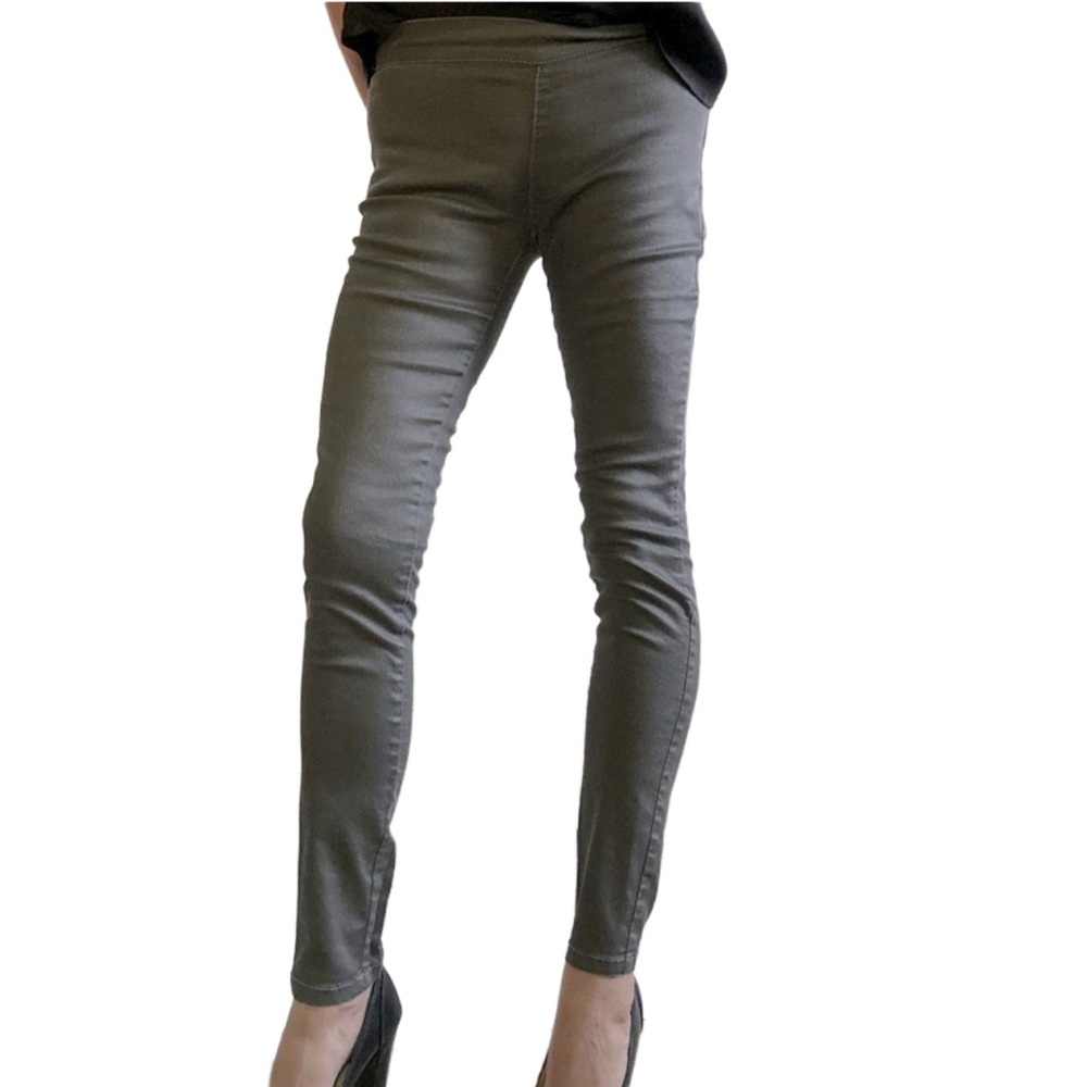 Light Stretch Denim Feel. Dark Grey